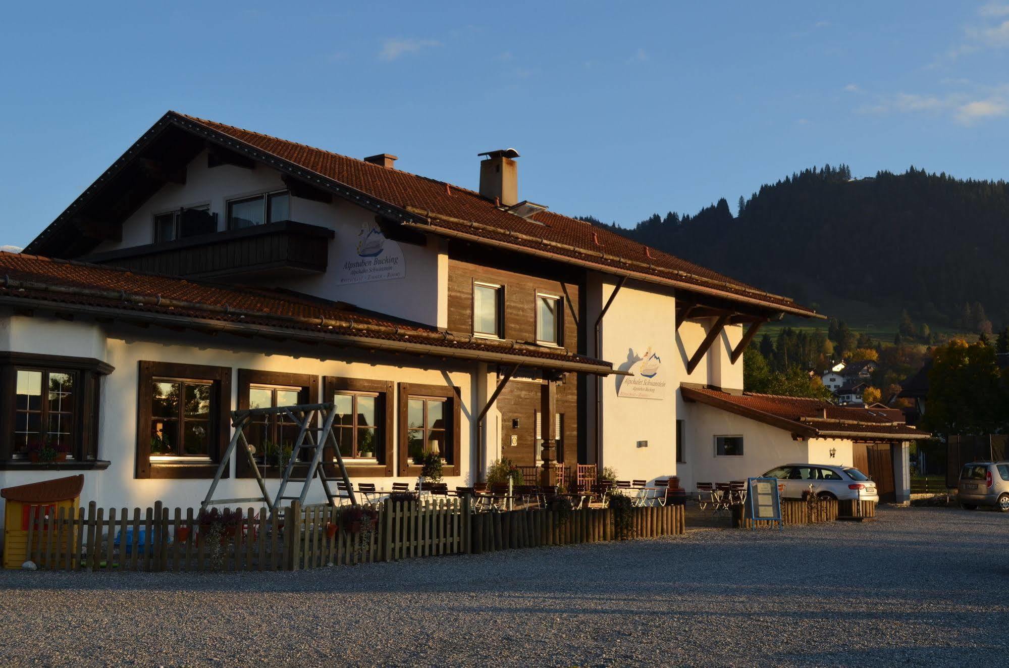 Alpchalet Schwanstein Хальблех Экстерьер фото